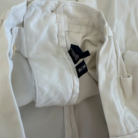Polo by Ralph Lauren Crisp White Khakis - Picture 3 of 5